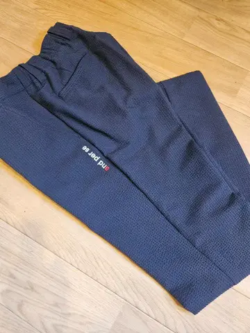 and per se 여름용 팬츠 네이비 LL