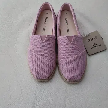 TOMS earthwise 핑크 메쉬 슬립온 6M