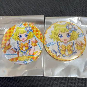 프리파라 10주년 미레이 글리터 캔뱃지 세트