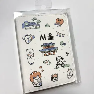 BT21 라인프렌즈 여권 케이스 서울 한정 상품
