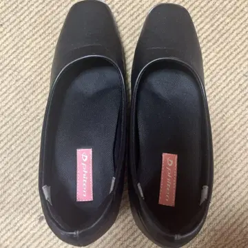 phiten 블랙 펌프스 23.5