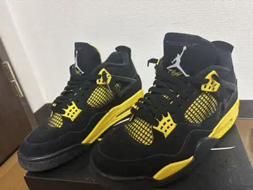jordan 4 블랙 썬더 26.5