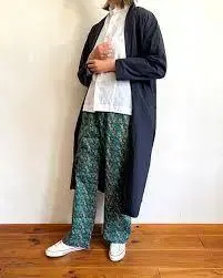 새상품 Yarmo THE UNIFORM 트라우저 팬츠 와이드 팬츠