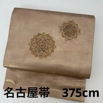 나고야 오비 순수 실크 쇼소인 화문 오비(약 27.3cm) U-8086