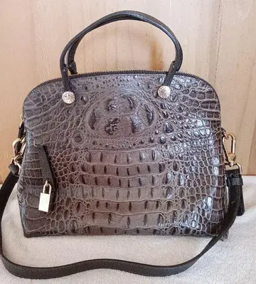 FURLA 훌라 악어 엠보싱 핸드백 2WAY 숄더백