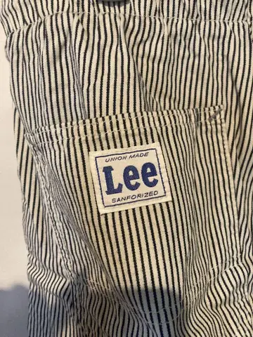 Lee 이지 베이커 크롭 팬츠 히코리 스트라이프