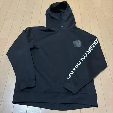 CAMP7 블랙 후드티