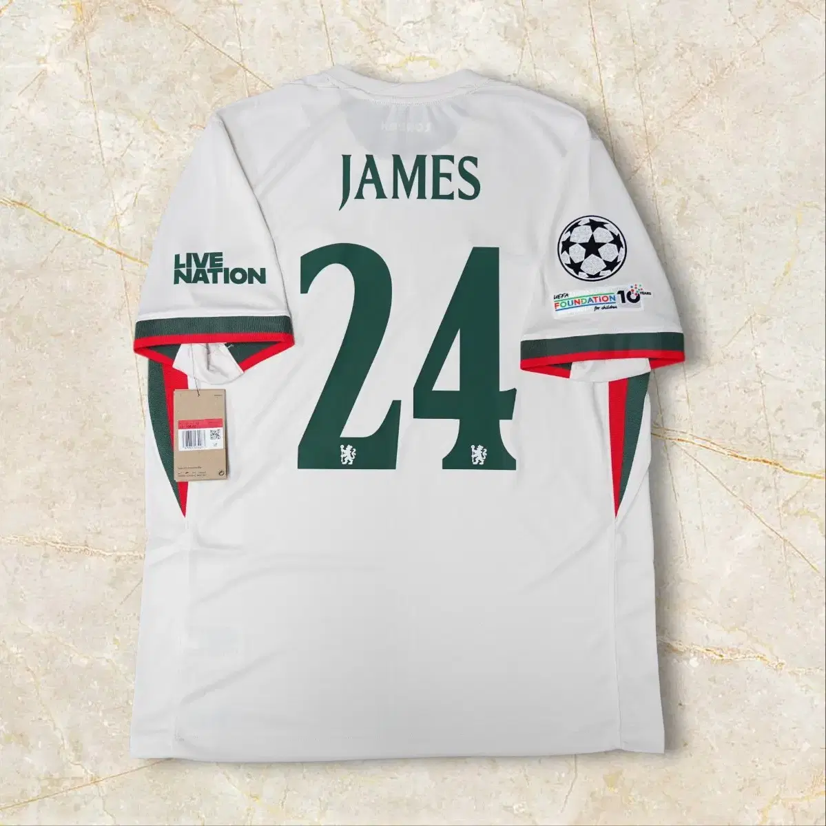 Overseas L] 25/26 Chelsea Away James Champions League u-niform