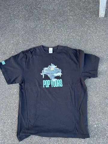 POP YOURS 티셔츠 블랙