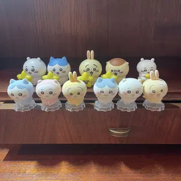 치이카와 뭔가 작고 귀여운 인형 별과 함께 라이트 시계