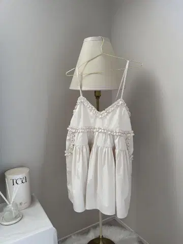 ALLISON BROWN Fairy Frill Mini Dress