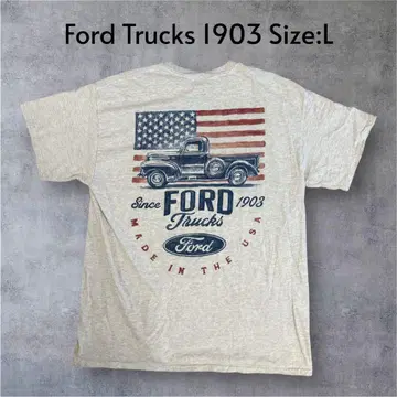 Ford Trucks Made in the USA 티셔츠 L 포드
