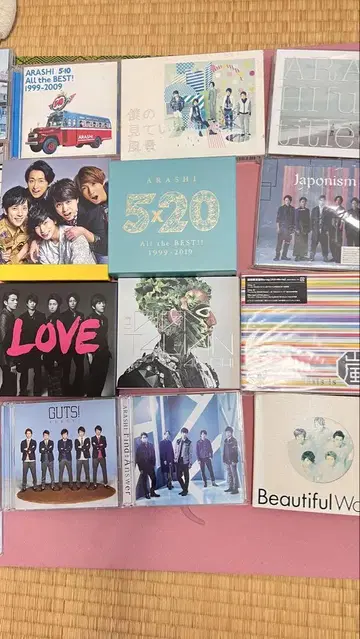 ARASHI 싱글, 앨범