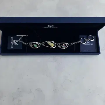 Swarovski 체인 팔찌