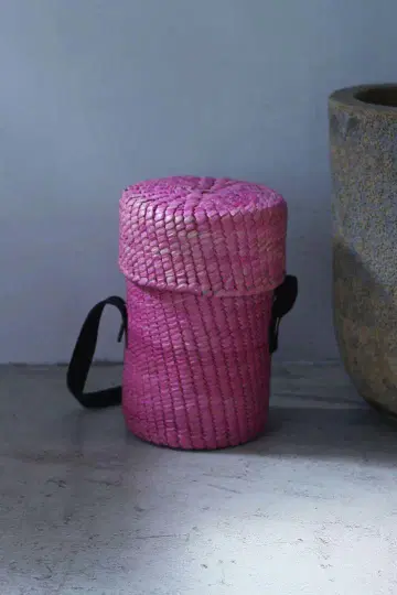 charrita / cesta larga pink