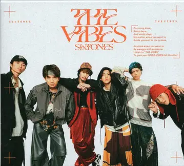 SixTONES Blu-ray 포함 초회 한정반 A THE VIBES