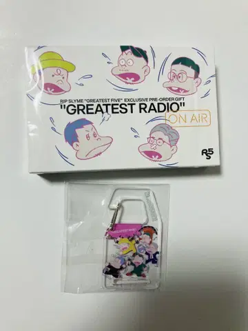 RIP SLYME 립슬라임 GREATEST FIVE 카라비너