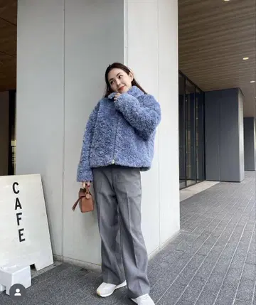 THE SHINZONE 센터 프레스 팬츠