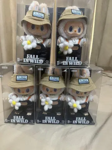 THE MONSTERS FALL IN WILD 봉제 인형 펜던트 5개