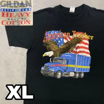 4WD244 American Trucker 이글 t셔츠