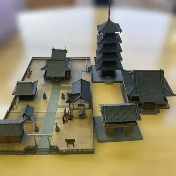 지오코레 신사 사찰 세트