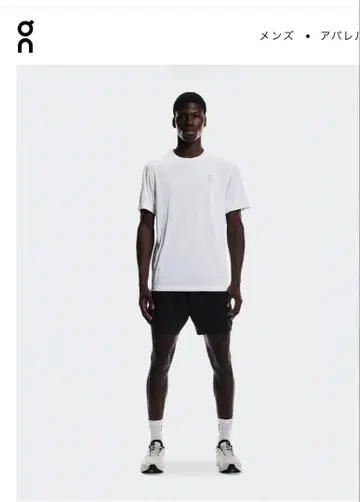On Train Shorts 블랙 M 사이즈
