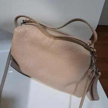 GIANNI CHIARINI 핑크 베이지 숄더백
