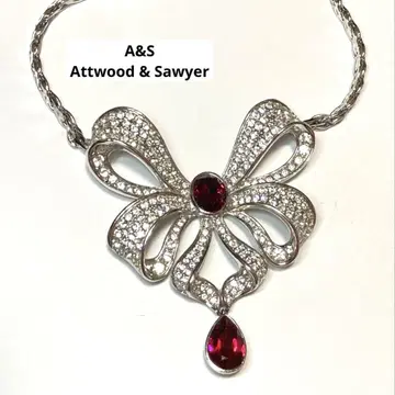 A&S Attwood & Sawyer 빈티지 스톤 목걸이
