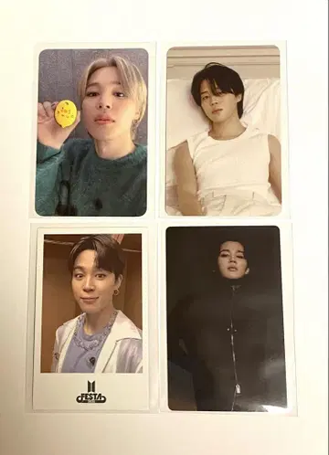 BTS FESTA 2025 트레이딩 카드 지민 JIMIN 4매 세트