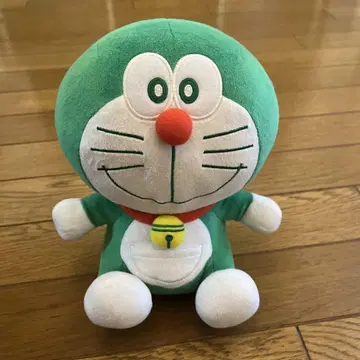 유니클로 완판템 녹색 도라에몽 봉제 인형