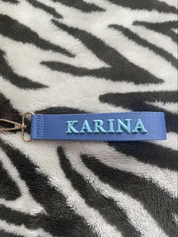 aespa 자필 메시지 택 KARINA