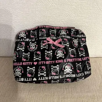 레어 헬로키티 파우치 블랙
