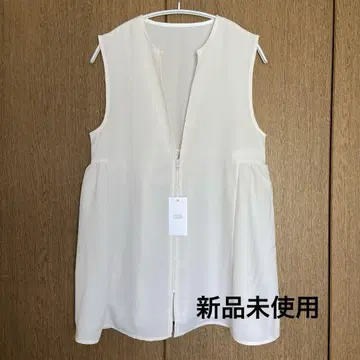 로리즈팜 팝색 베스트 화이트