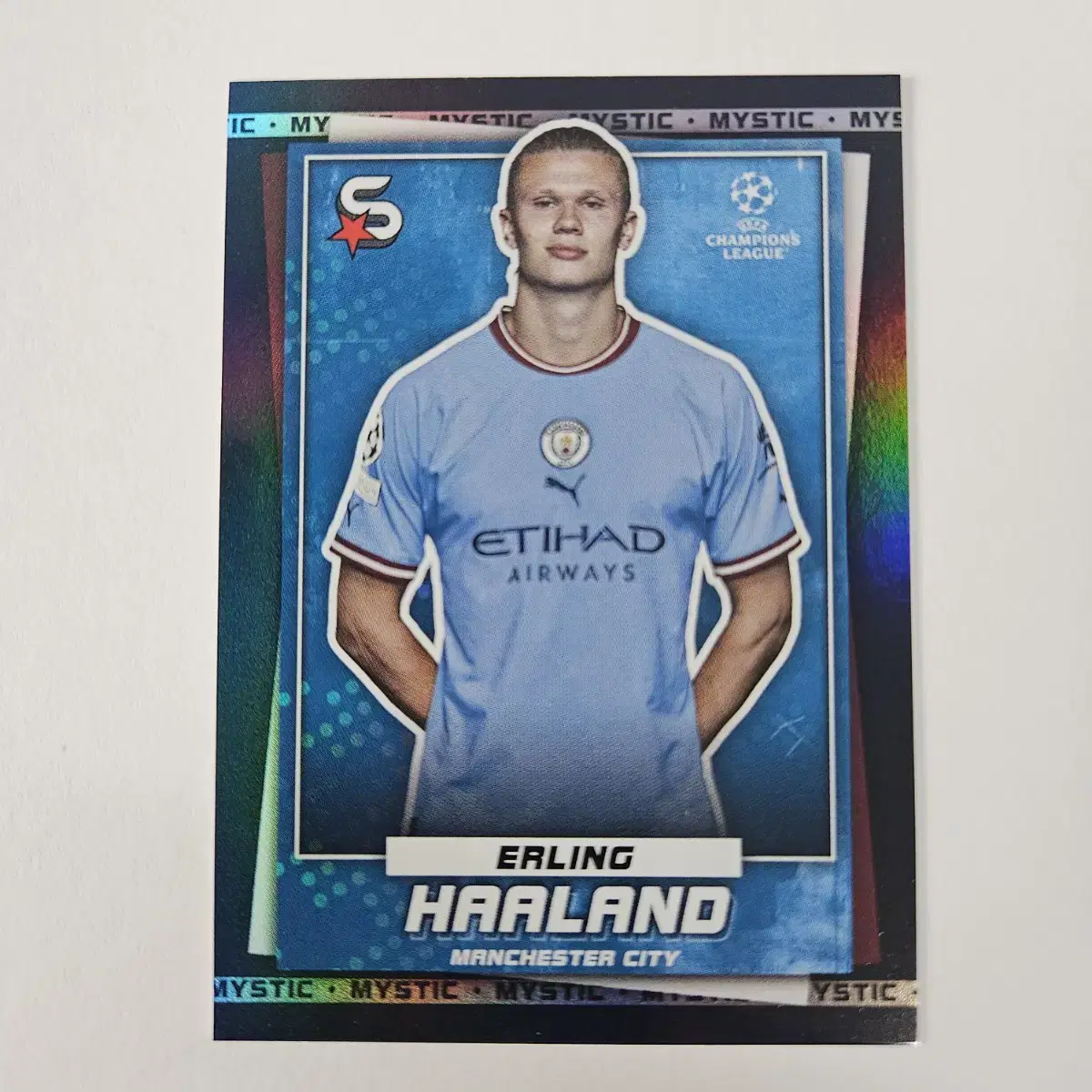 Topps UEFA CL Erling Haaland PSA10 鑑定済 2022-23 TOPPS UEFA SUPERSTARS FINAL BOSS #EH ERLING HAALAND