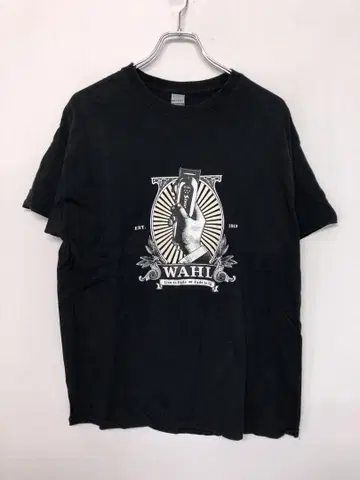 WAHL 바리캉 기업 물품 바버 스타일 클래식 불량 반팔 티셔츠
