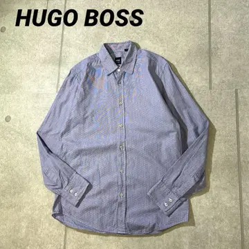 HUGO BOSS 휴고보스 긴팔 셔츠 레귤러 핏 올 패턴 M