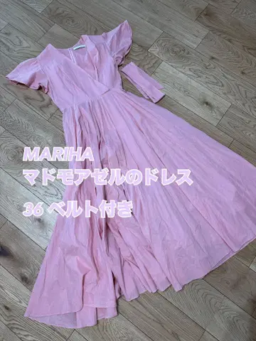 MARIHA 마드모아젤 드레스 벨트 포함