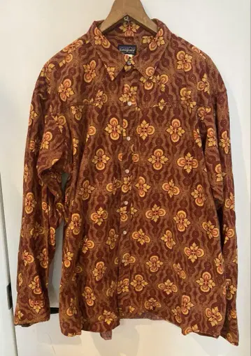 파타고니아 rhythm 리듬 웨스턴 셔츠 XL 00s