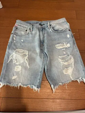 Denim & Supply Ralph Lauren 하프 데님 팬츠