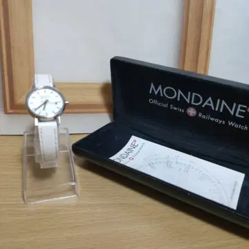 MONDAINE 몬디 여성용 쿼츠 시계 배터리 포함 작동품