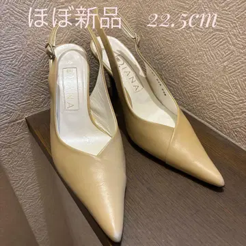 컨디션 최상 다이애나 백 스트랩 스틸레토 샌들 22.5cm
