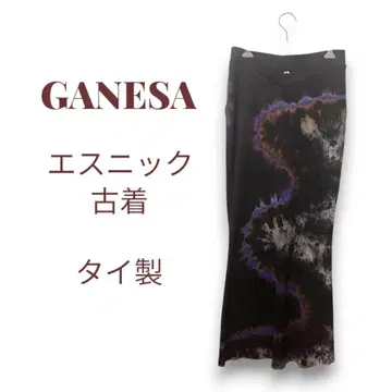 [ GANESA ] 빈티지 에스닉 1점 태국제 타이트 스커트