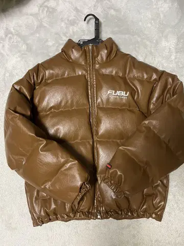 FUBU 브라운 다운 자켓