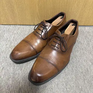텍시 럭스 브라운 가죽 신발
