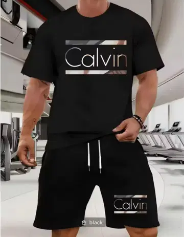 Calvin 블랙 셋업