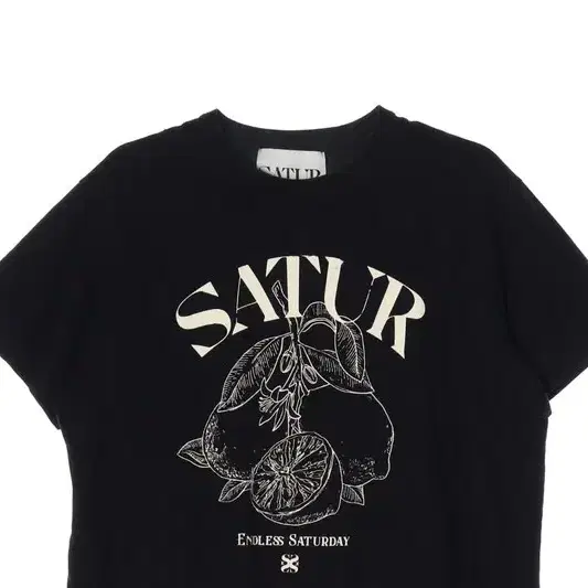 SATUR | 세터 Satur Capri Citron Graphic vahn Sleeve Tee