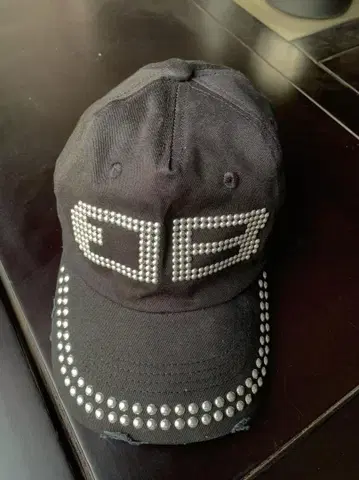 BEEDEN BD STUDS DAMAGE CAP BLACK