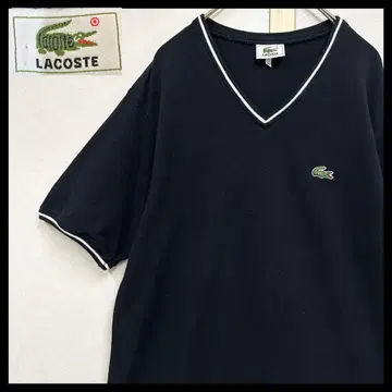80s Lacoste 라코스테 반팔 카노코 로고 패치 티셔츠 오사와 상회