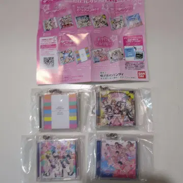 러브라이브 시리즈 15주년 미니 CD 컬렉션 4종 세트