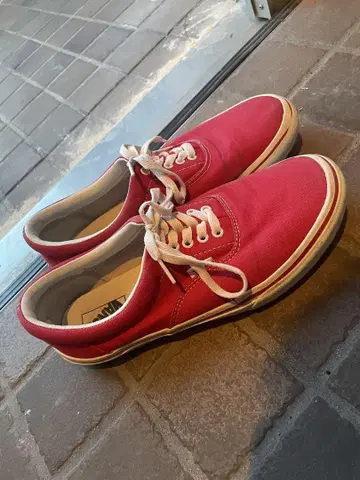 VANS 스니커즈 레드